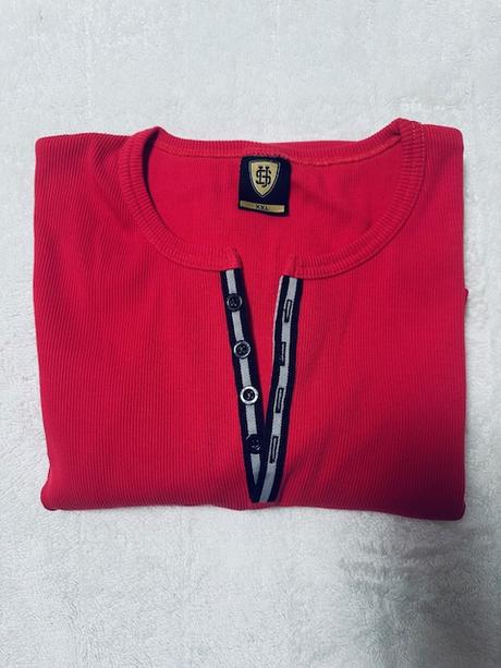 Vrúbkované pánske tričko xxl zn. uncs, xxl / xxxl