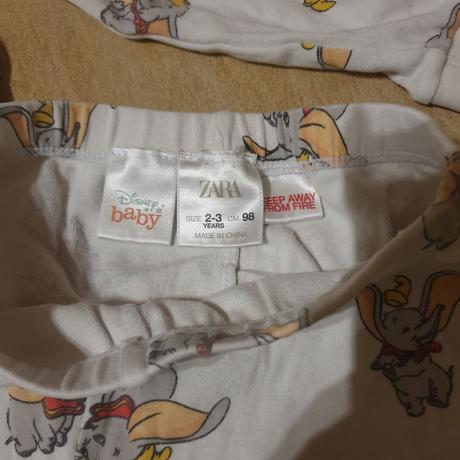 Pyžamo dvojdielne dumbo zara, zara,98