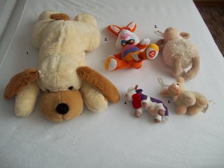 Plyšové zvieratká 3,