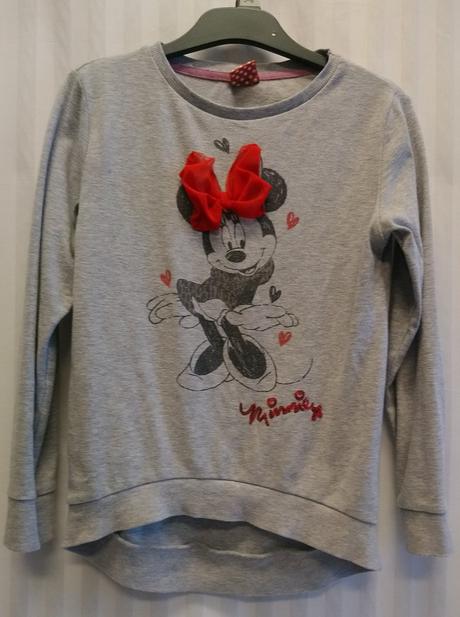 Dievčenské tričko, motív minnie, disney, 128-134, disney,134