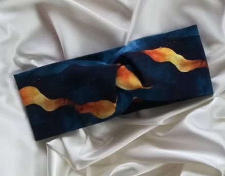 Čelenka úpletová, twist- vpredu prekrížená, 