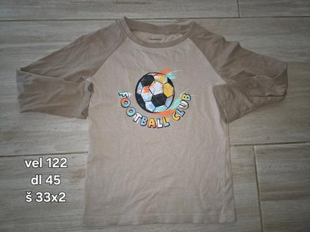 Tricko futbal, 122