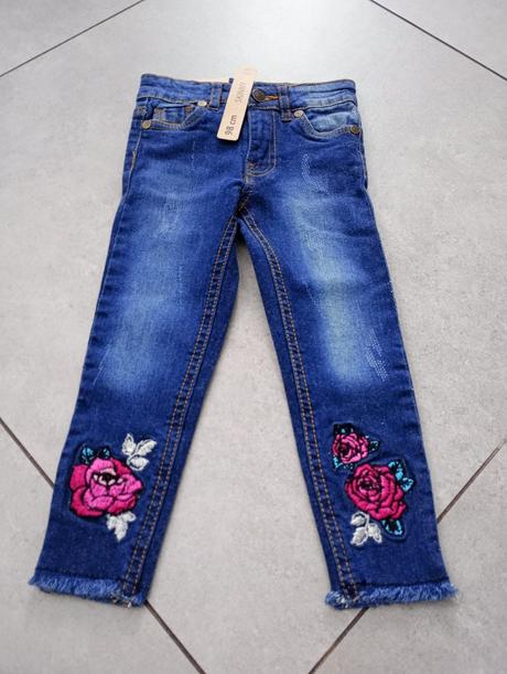 Elastické džegínsy 92/98, 92