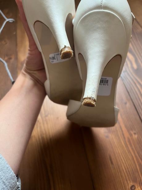 Svadobné sandálky v. 38,5, 38