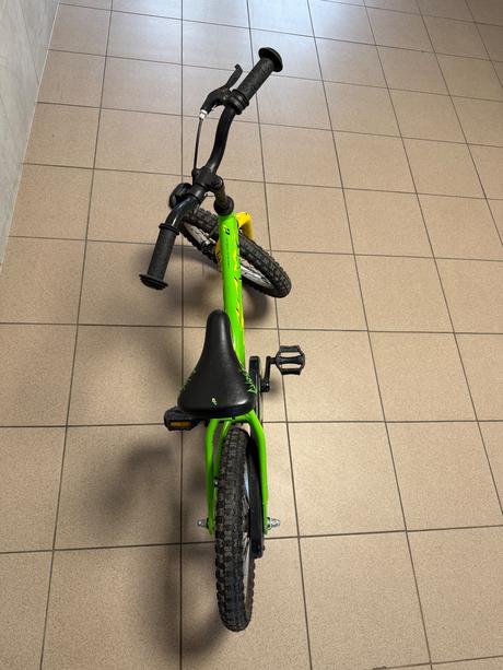Detsky bicykel ghost powerkid 16 green / yellow, ghost,16