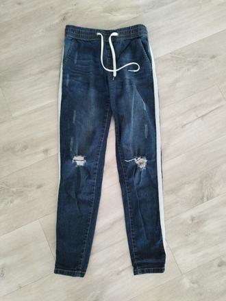 Riflové nohavice, bonprix,34