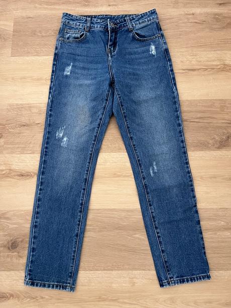 Dámske modré džínsy, s