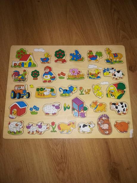 Drevená vkladačka,