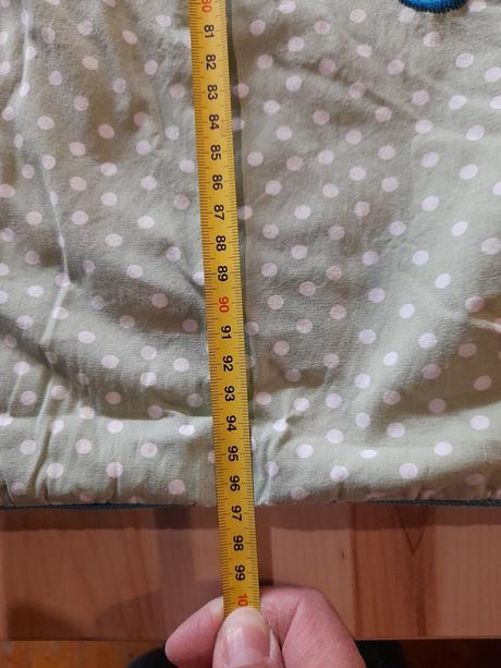 Spací vak/nánožník, dĺžka 97 cm,