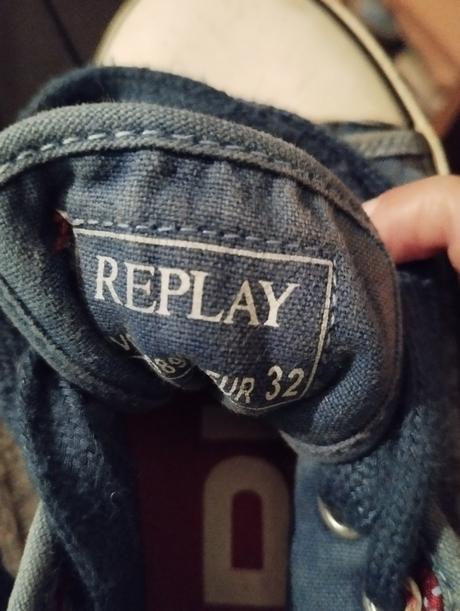 Detské tenisky, replay,32