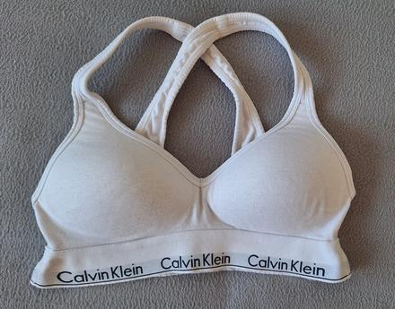 Športová podprsenka ck, push-up, calvin klein,xs