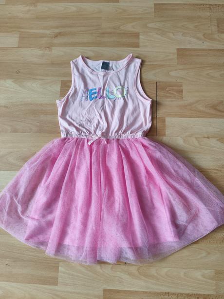 Veľ.122 letné šaty tutu nové, pepco,122