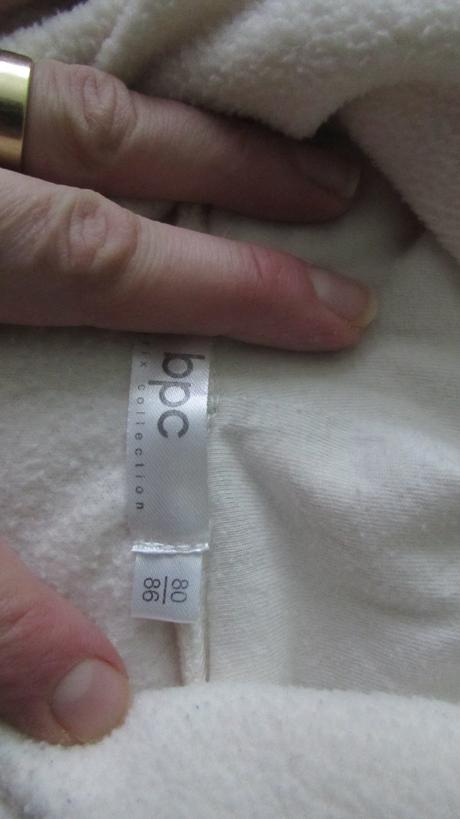 Teplučká mikinka, bonprix,86