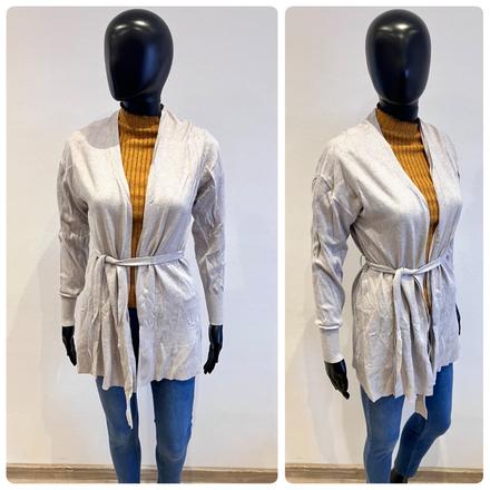 Dámsky svetrový kardigán sivý amisu (xs), amisu,xs