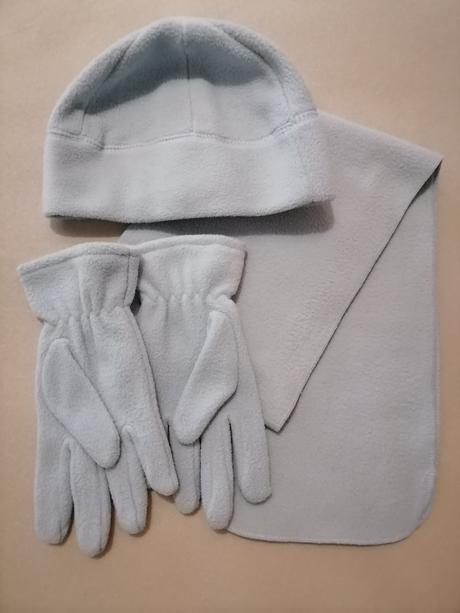 Čiapka, šál, rukavice, 