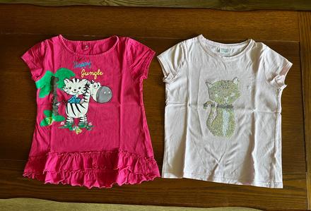 Tričká s motívom mačičiek dvojbalenie, f&f,122