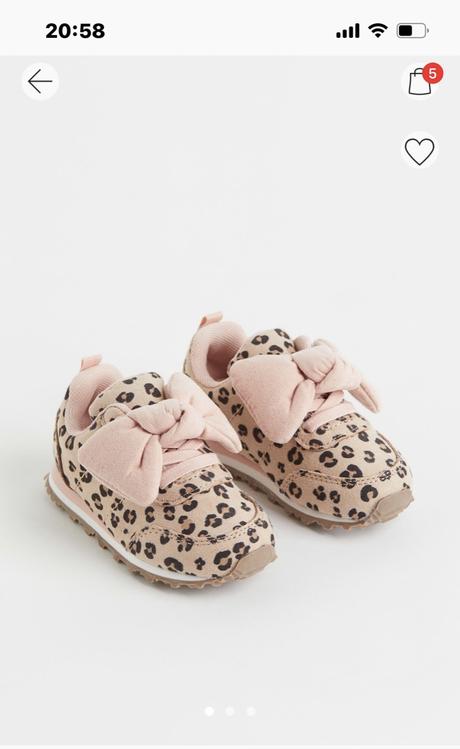 Leopardie tenisky 18/19 h&m, h&m,18 / 19 / 21 / 22