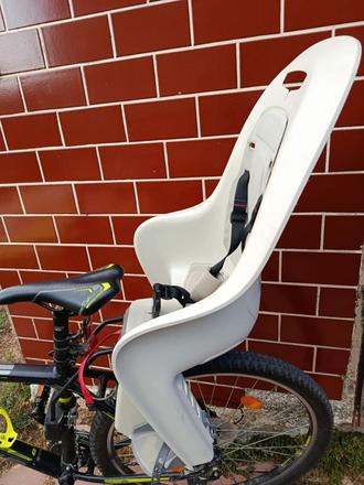 Detská sedačka zadná na bicykel, 