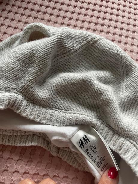 Ciapka zajacik 98 hm, h&m,98