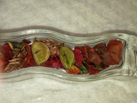 Dekorácia ikea v skle, 