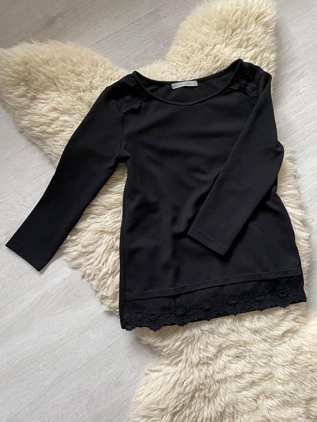Tričko s krajkou, bershka,xs
