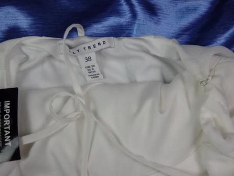 Biele letné šaty, 38