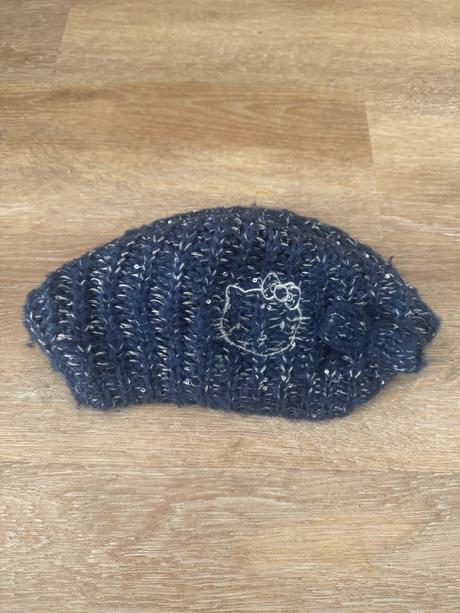Vlnená čiapka / baret hello kitty, hello kitty,110