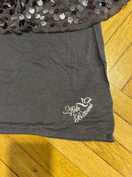 Tielko s flitrami, m