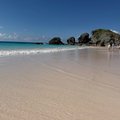 horseshoe bay plaz s ruzovym pieskom