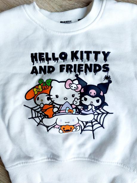 Halloweenska mikina hello kitty 92, hello kitty,92