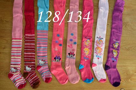 Detské pančušky frozen anna a elsa, 104 - 134