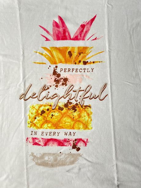 Tričko s farebným ananásom-l, colours of the world,l