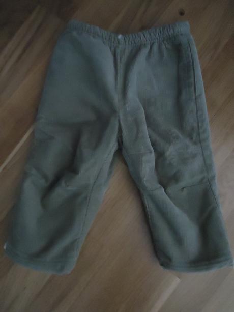 Hrubé zateplené nohavice, queen,74