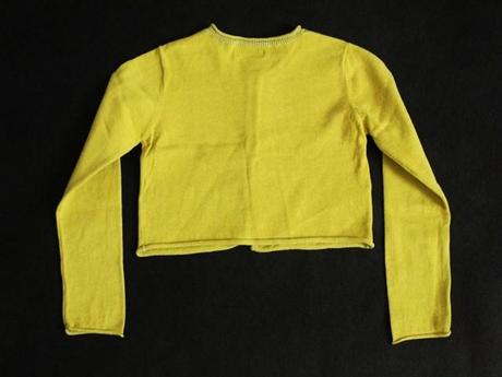 Dievčenské žlto-zelené bolerko next, 4-5 r. a, next,110