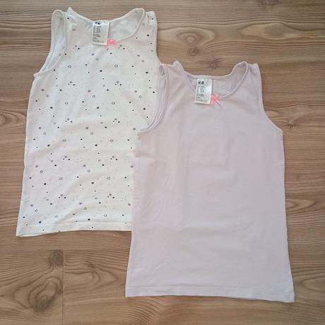 2 ks tielka bavlnené hm 134/140, h&m,134