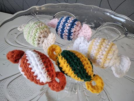 Háčkované cukríky, 