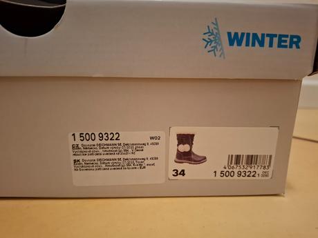 Detske dievcenske zimne cizmy graceland, vel. 34, graceland,34