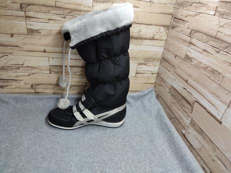 Asics - onitsuka tiger 36 - dámske čierne snehule, asics,36