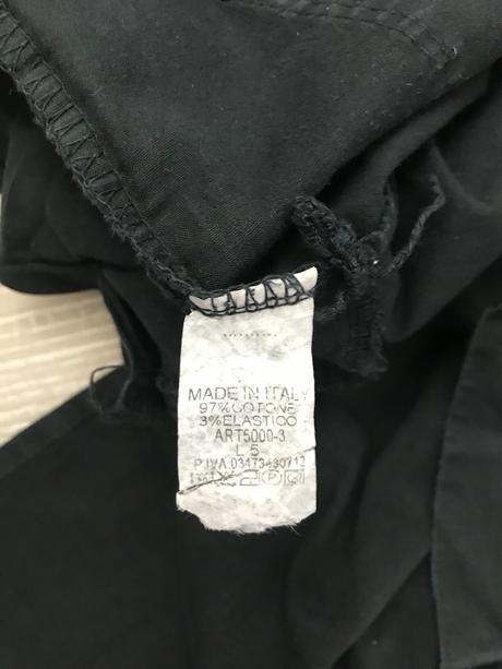 Dámske ľahučké tenké čierne nohavice, l