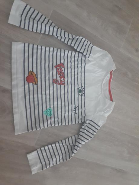 Biele tričko pekne, f&f,116