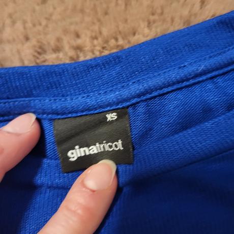 Xs kráľovský modry pulover, gina,xs