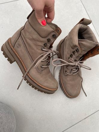 Timberland kožené kotníkové čižmy, timberland,36