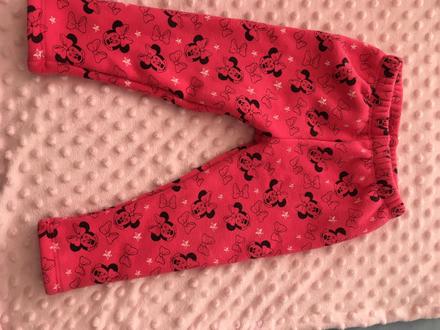Zateplene nohavice vel.86, disney,86