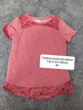 Funkcne tricko, decathlon, 7-8r (123-130cm), decathlon,128
