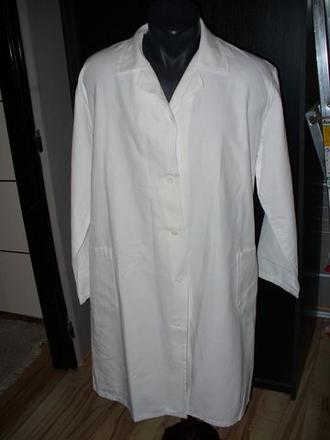 Biely plášť dámsky xl, xl