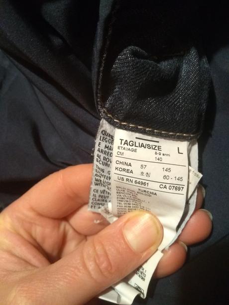 Riflova sukna, benetton,140