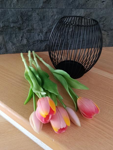 Realistické tulipány zväzok 5ks, 