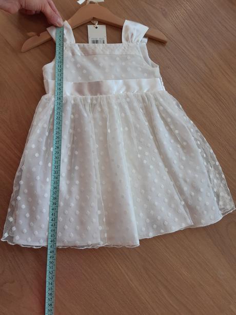 Slávnostné šaty na krst/ svadbu, mothercare,86