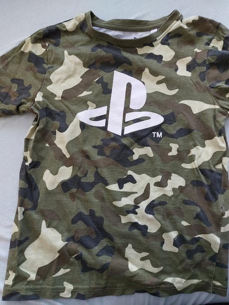 Tričko playstation 122/128, c&a,122