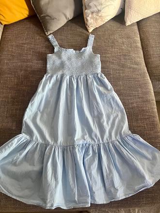 Bledomodré letné satocky, vek 9-11 rokov, 146